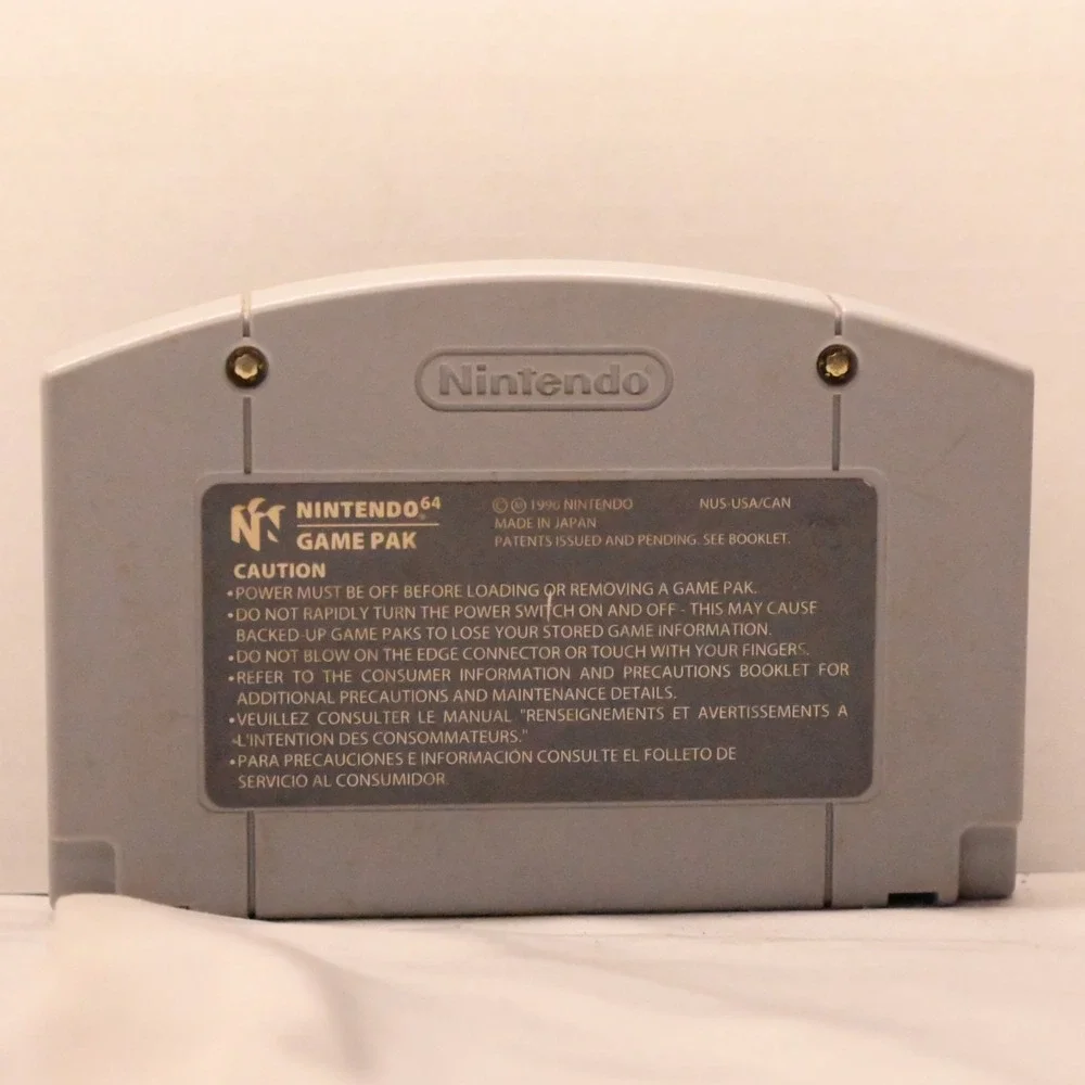 Wayne Gretzky's 3D Hockey Nintendo 64 N64 Authentic Cartridge